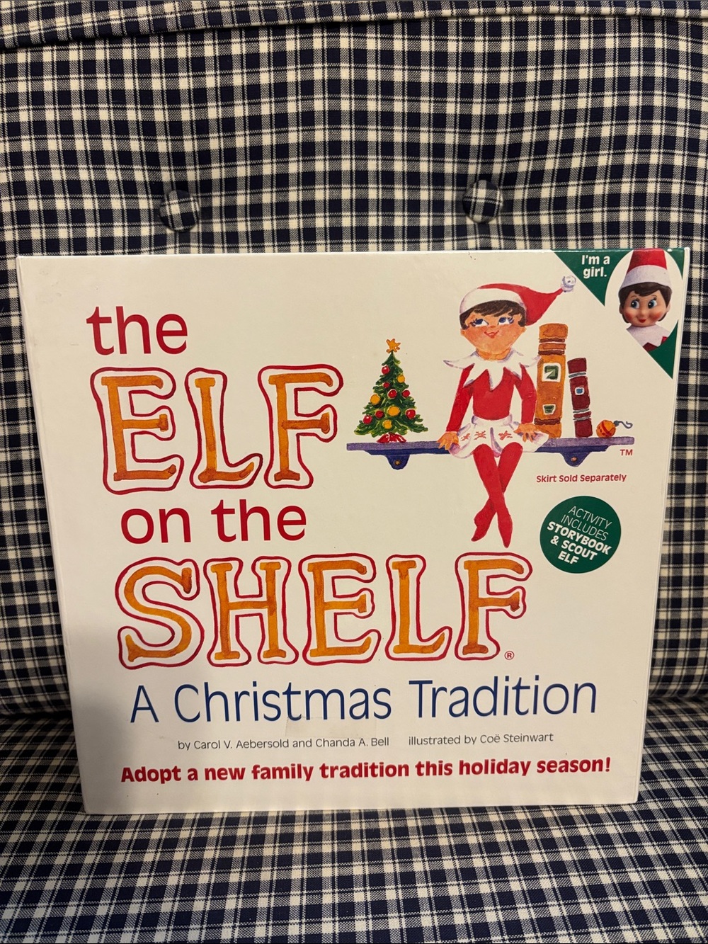 Elf on a shelf Girl Edition Storybook and Scout doll